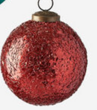 Load image into Gallery viewer, 4&quot; Colored Glass Ornaments, Assorted