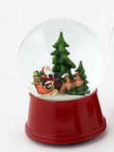 Load image into Gallery viewer, Christmas Musical Snow Globes