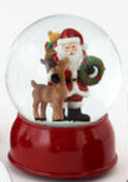 Christmas Musical Snow Globes