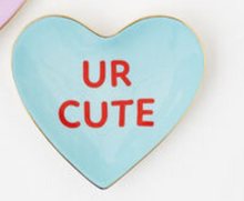 Load image into Gallery viewer, Conversation Candy Heart Dishes